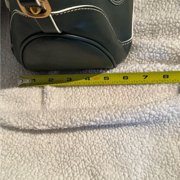 Dooney & Bourke Dark Green Leather Satchel color Ivy - Picture 10 of 10